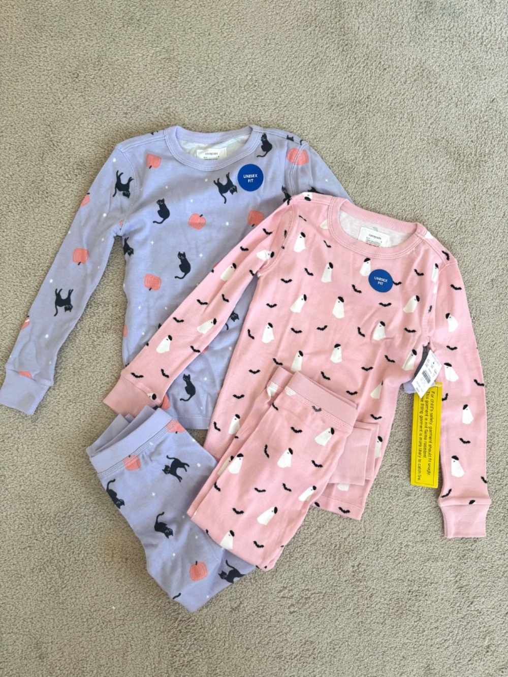 Girls J.Crew Factory Brand New w/tags on-Halloween PJs-size 5-ghost-pumpkins-